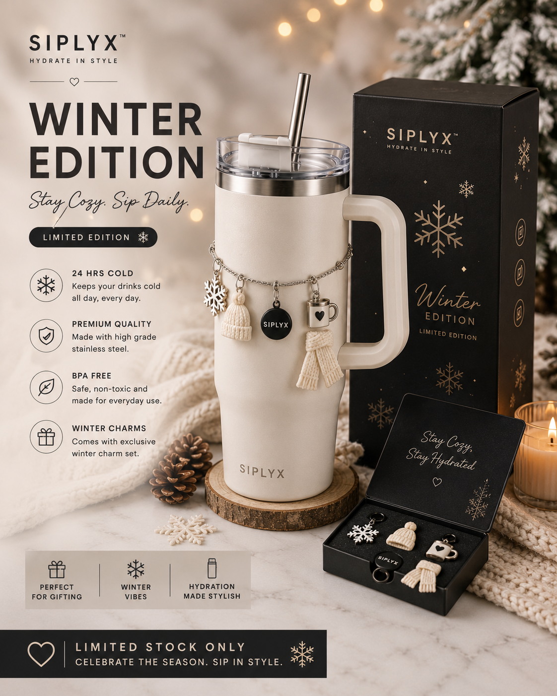 15° Degrees Tumbler