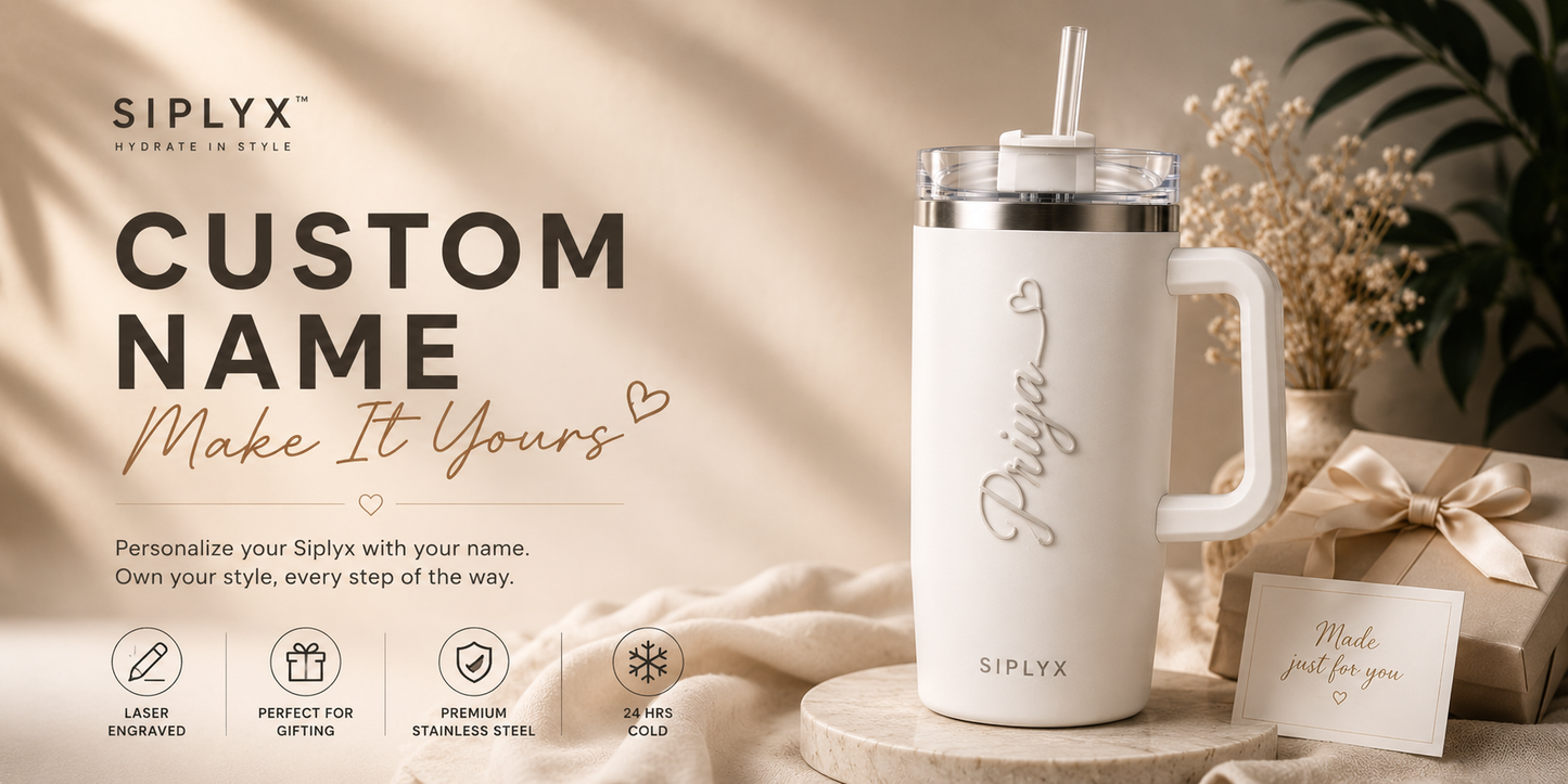 Siplyx™ Custom Name Tumbler