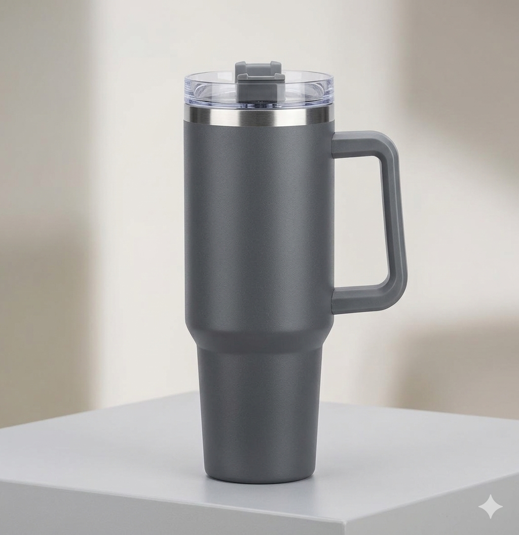 Siplyx™ Graphite Grey Thermal Tumbler – 40oz